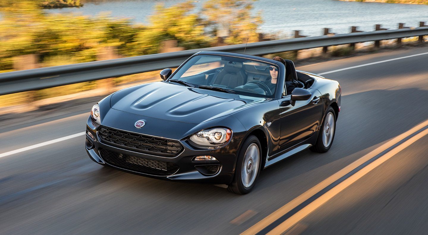 2019 FIAT 124 Spider Black Exterior Front Picture